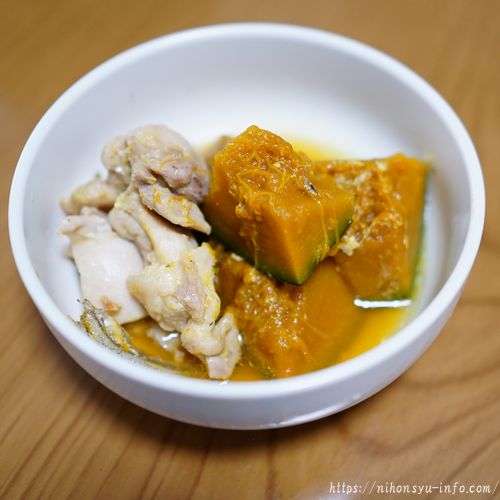 鶏モモ肉とかぼちゃと玉ねぎ煮